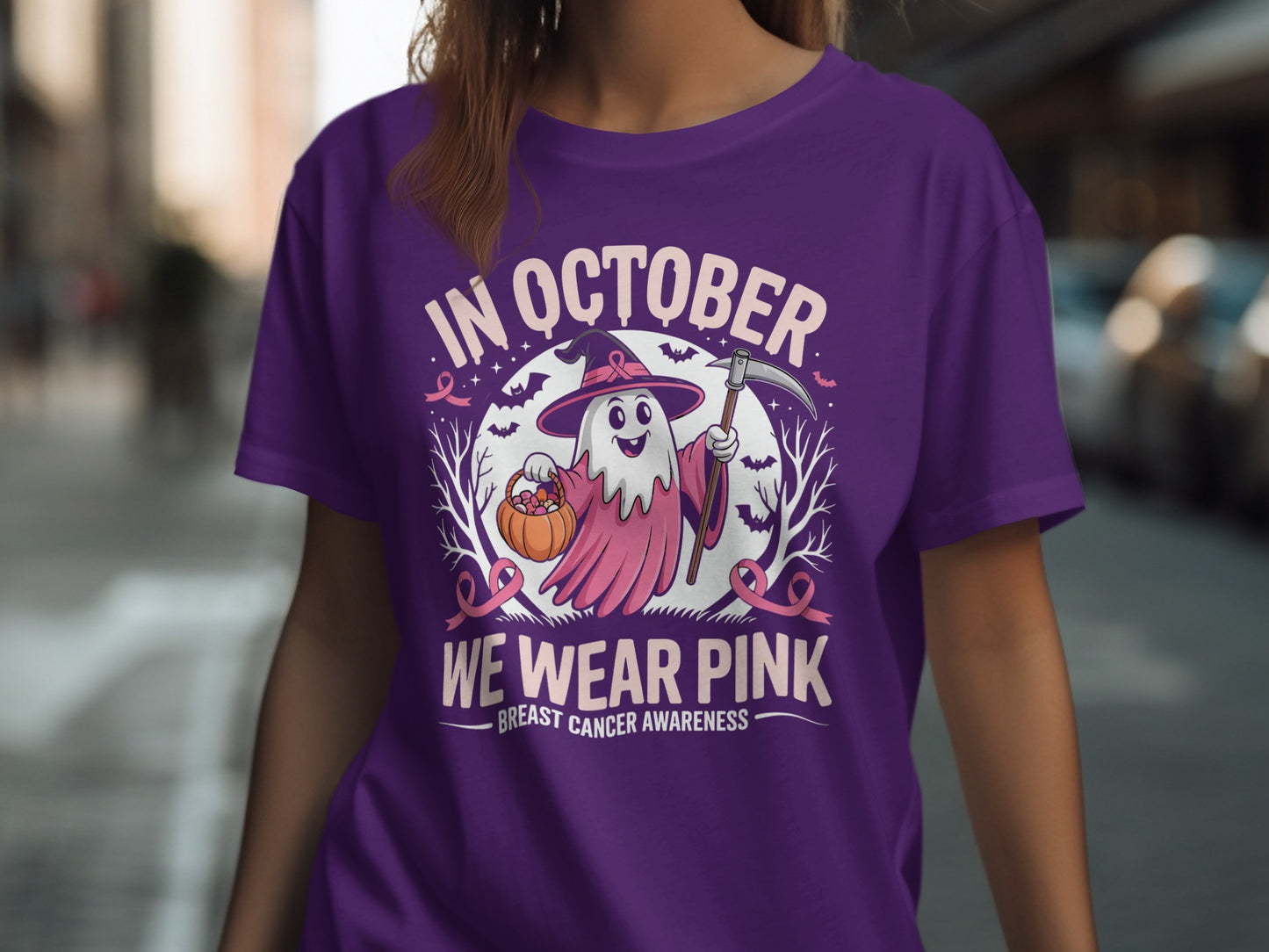 In October We Wear Pink Breast Cancer Awareness product type