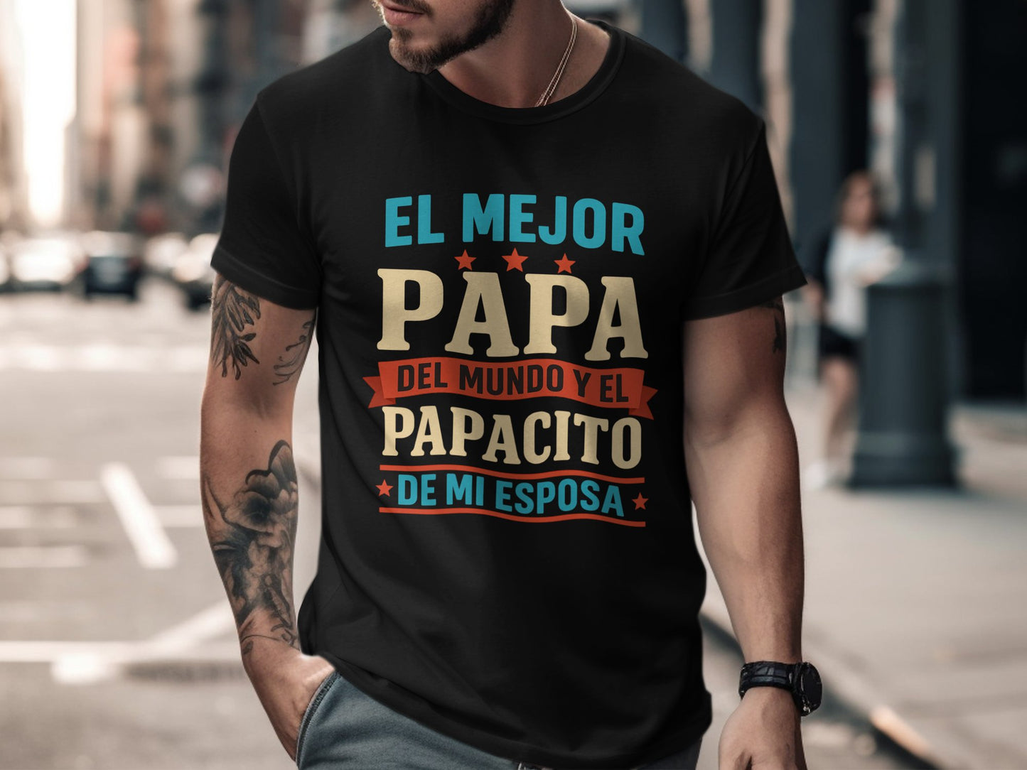 El Mejor Papá Del Mundo Divertida Camiseta product