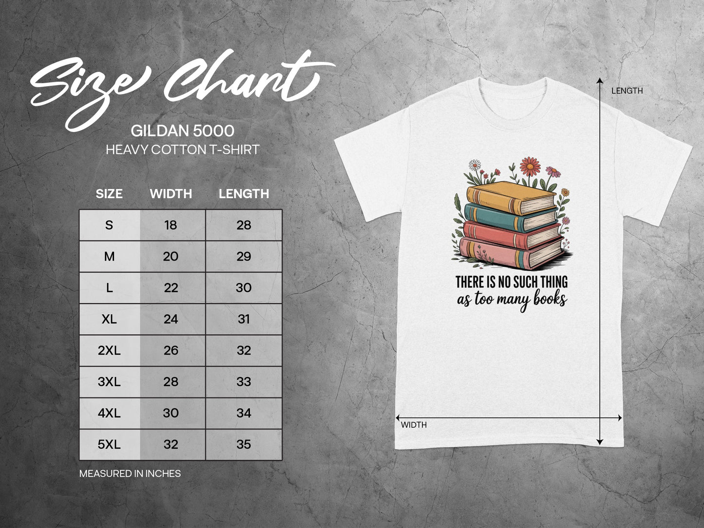 There Is No Such Thing As Too Many Books T-Shirt product