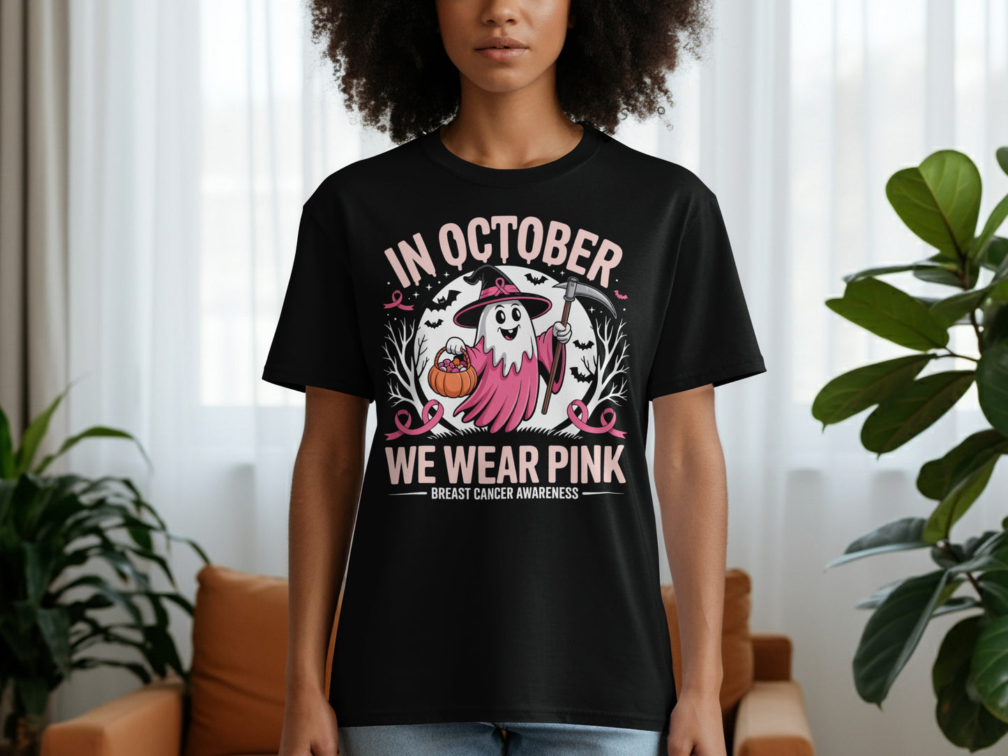 In October We Wear Pink Breast Cancer Awareness product type