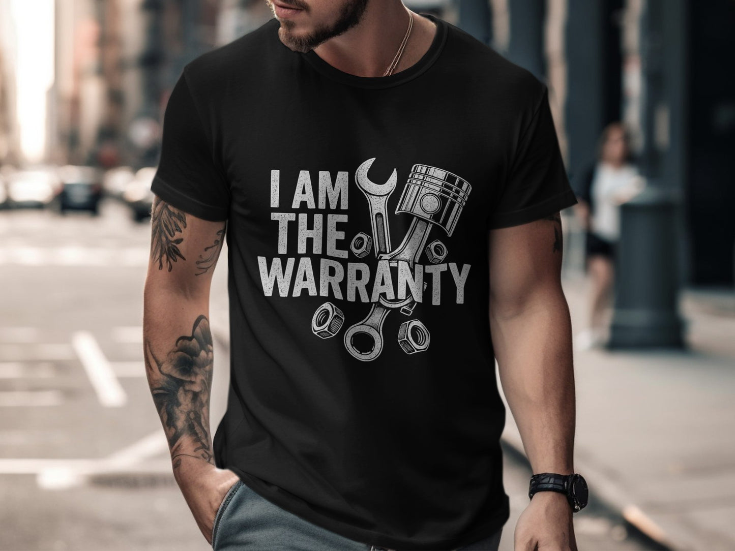 I Am The Warranty Mechanic Shirt Automotive Product