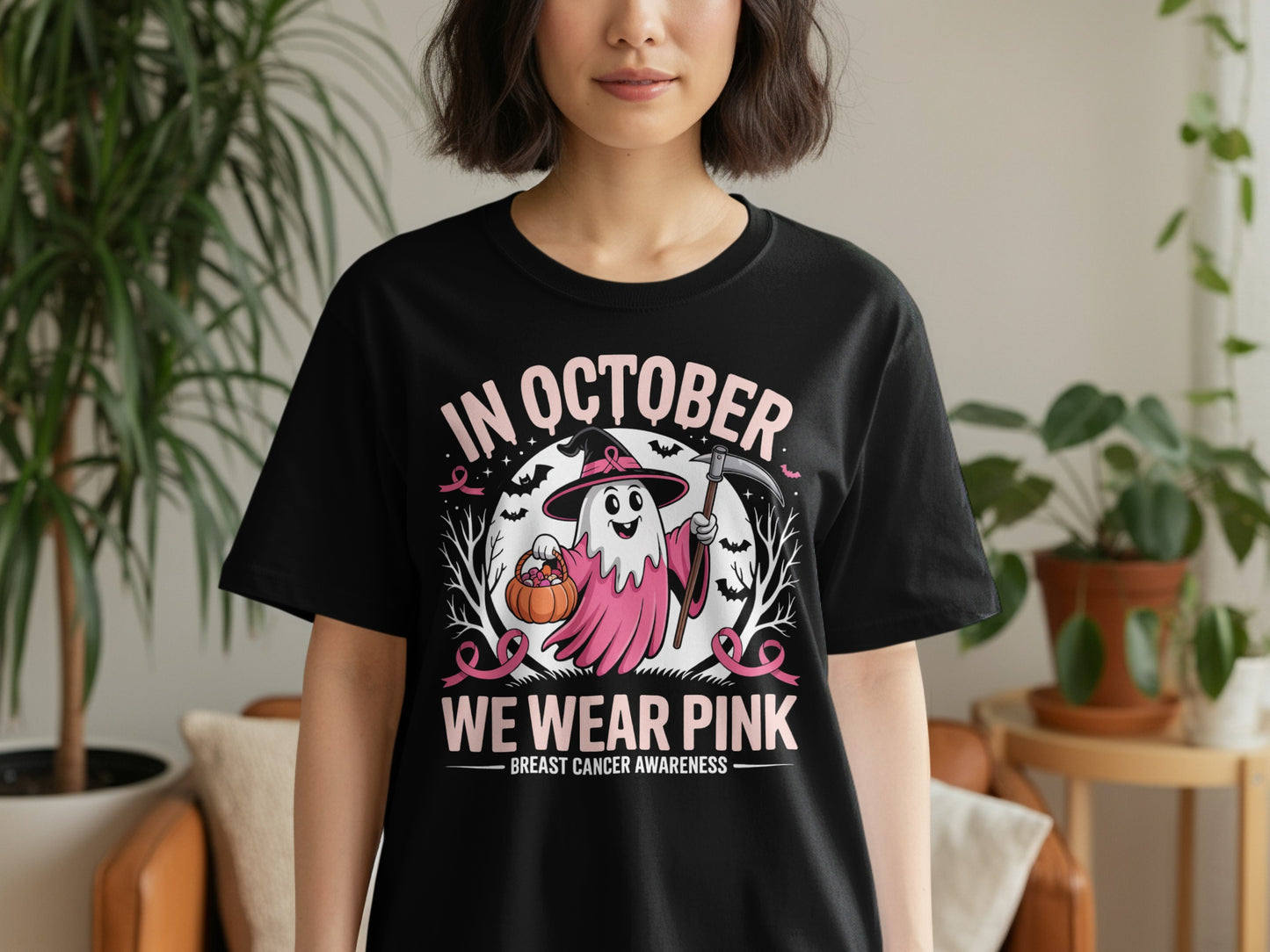 In October We Wear Pink Breast Cancer Awareness product type