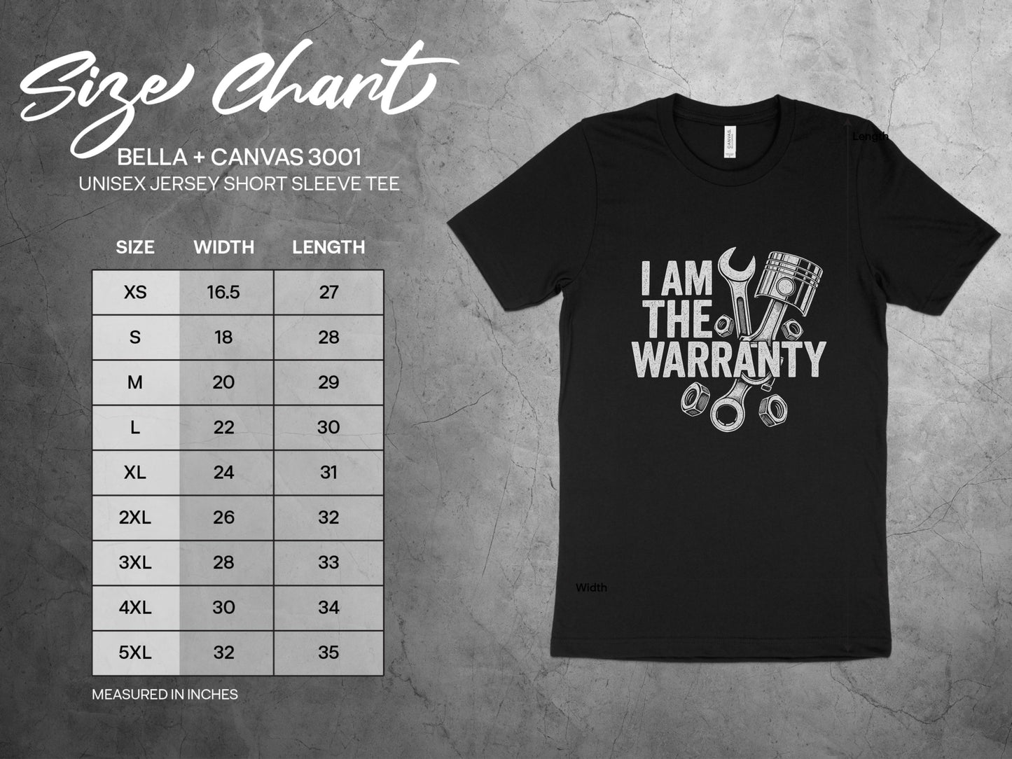 I Am The Warranty Unisex Jersey Short Sleeve Tee product