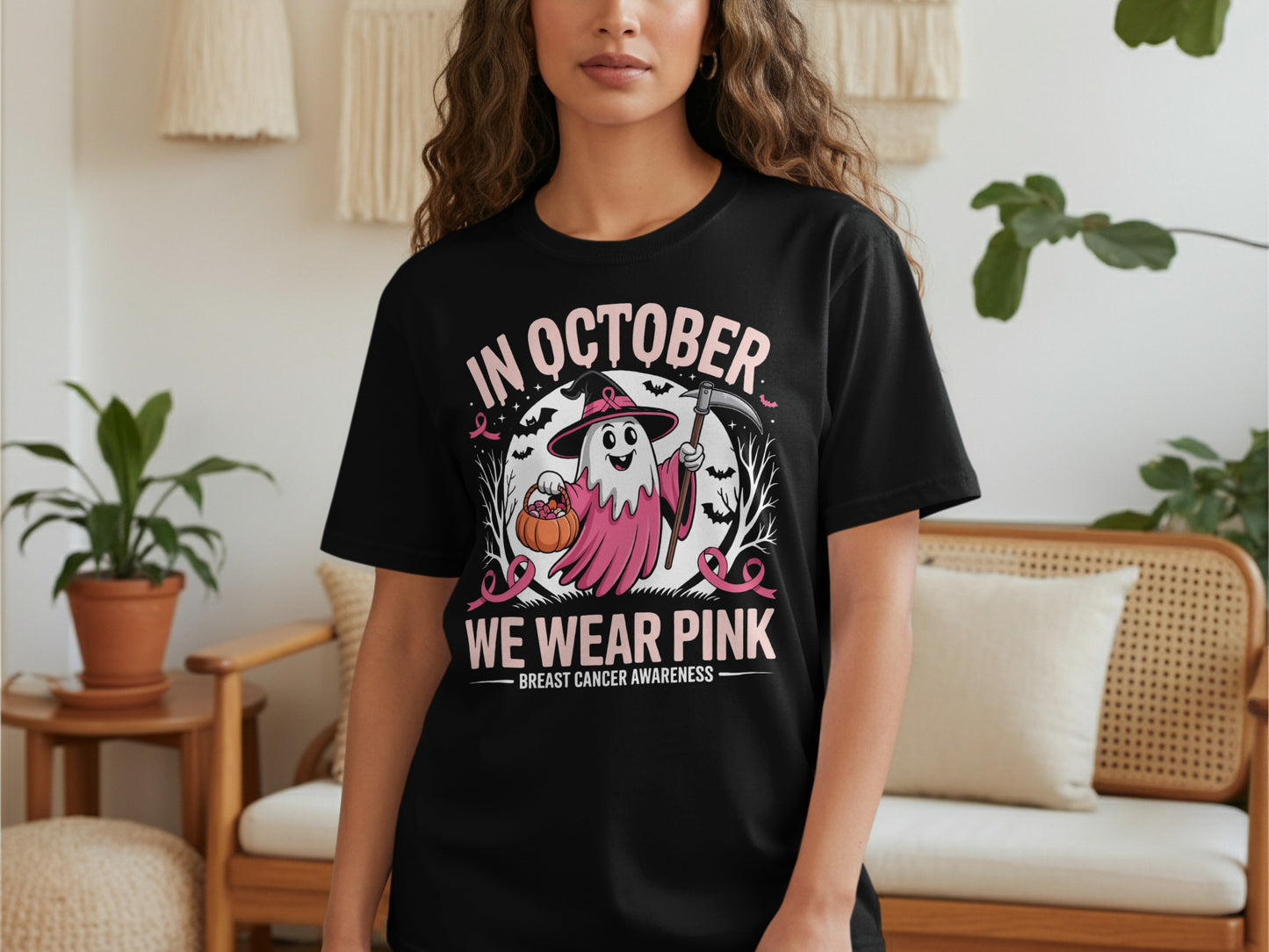 In October We Wear Pink Breast Cancer Awareness product type