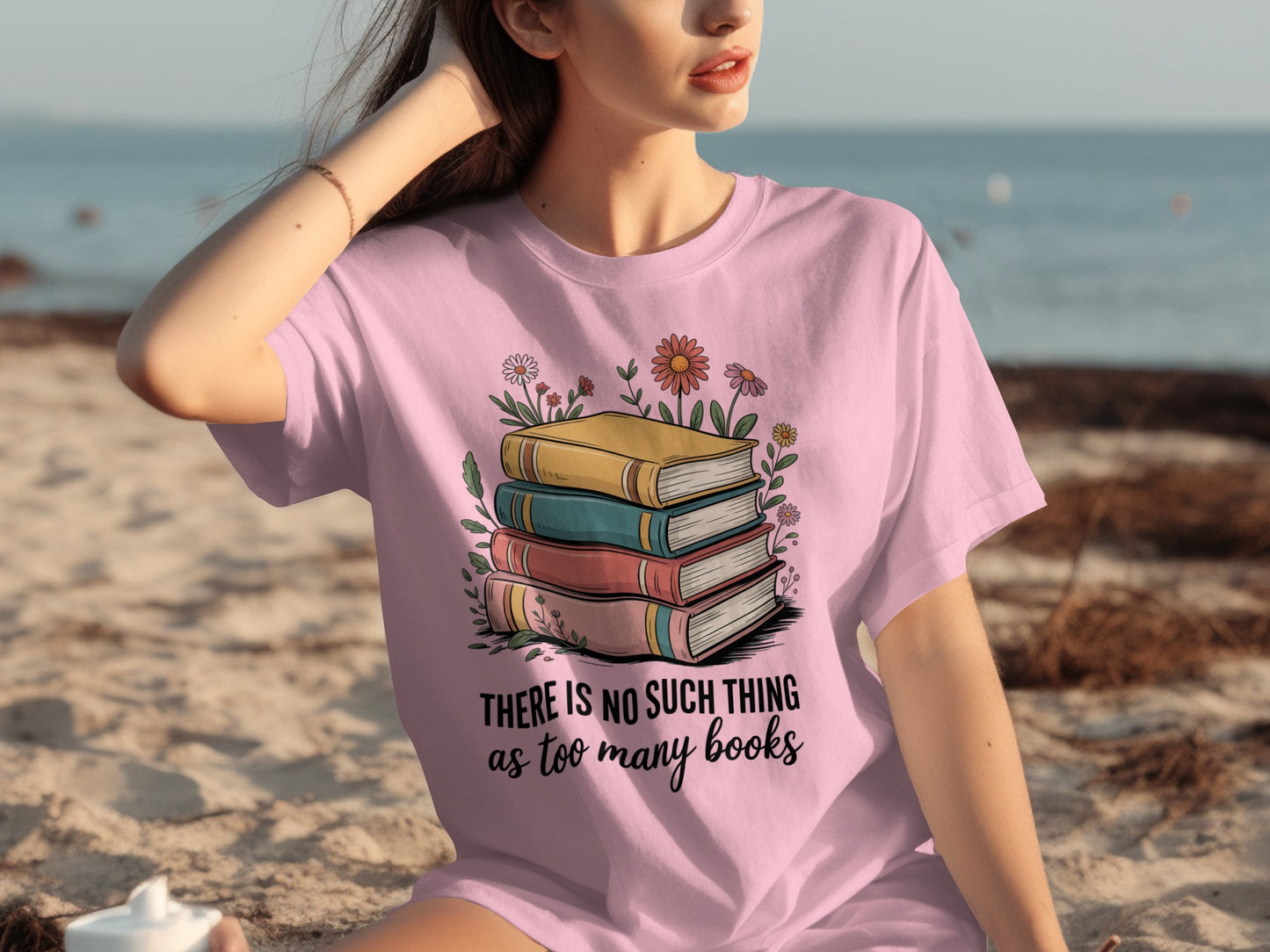 There Is No Such Thing As Too Many Books T-shirt product