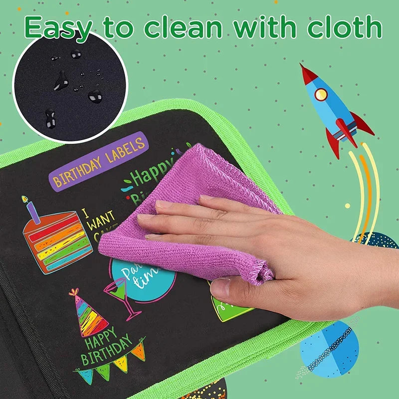 Woohoo! Erasable Doodle Book