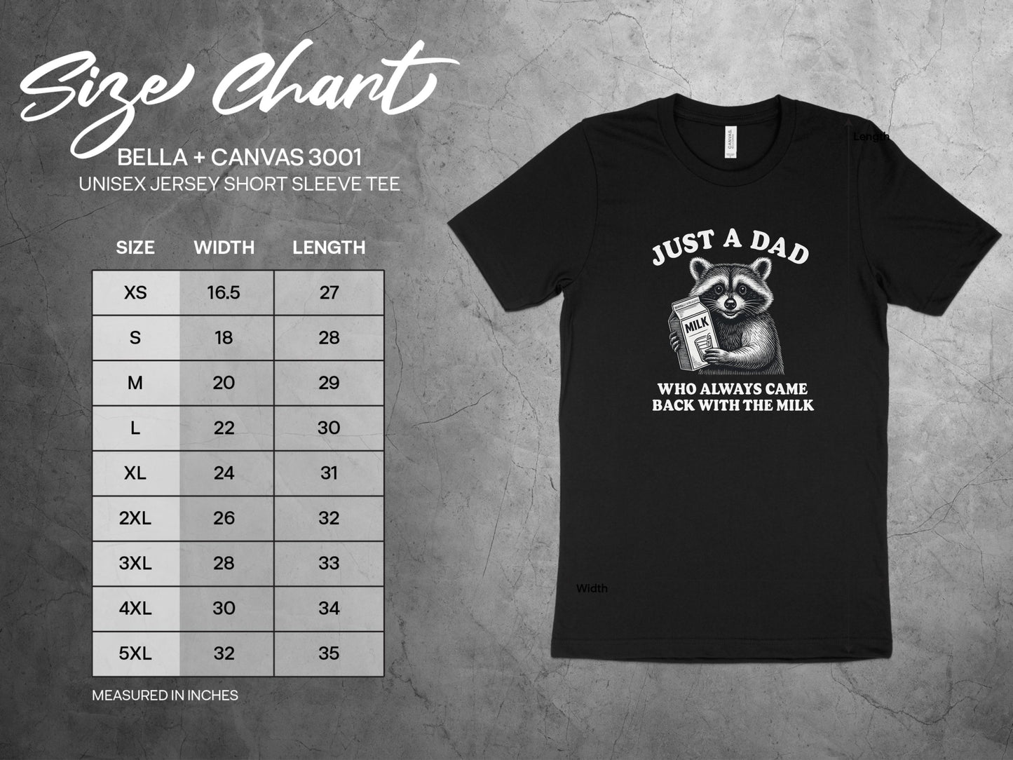 Just a Dad Who Always Came Back with Milk tee product