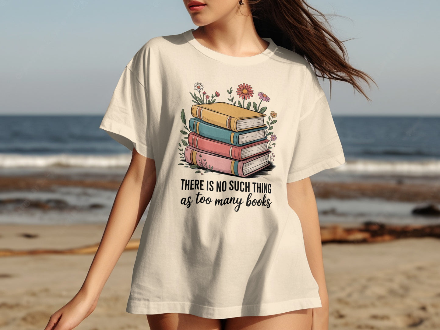 There Is No Such Thing As Too Many Books Shirt product type
