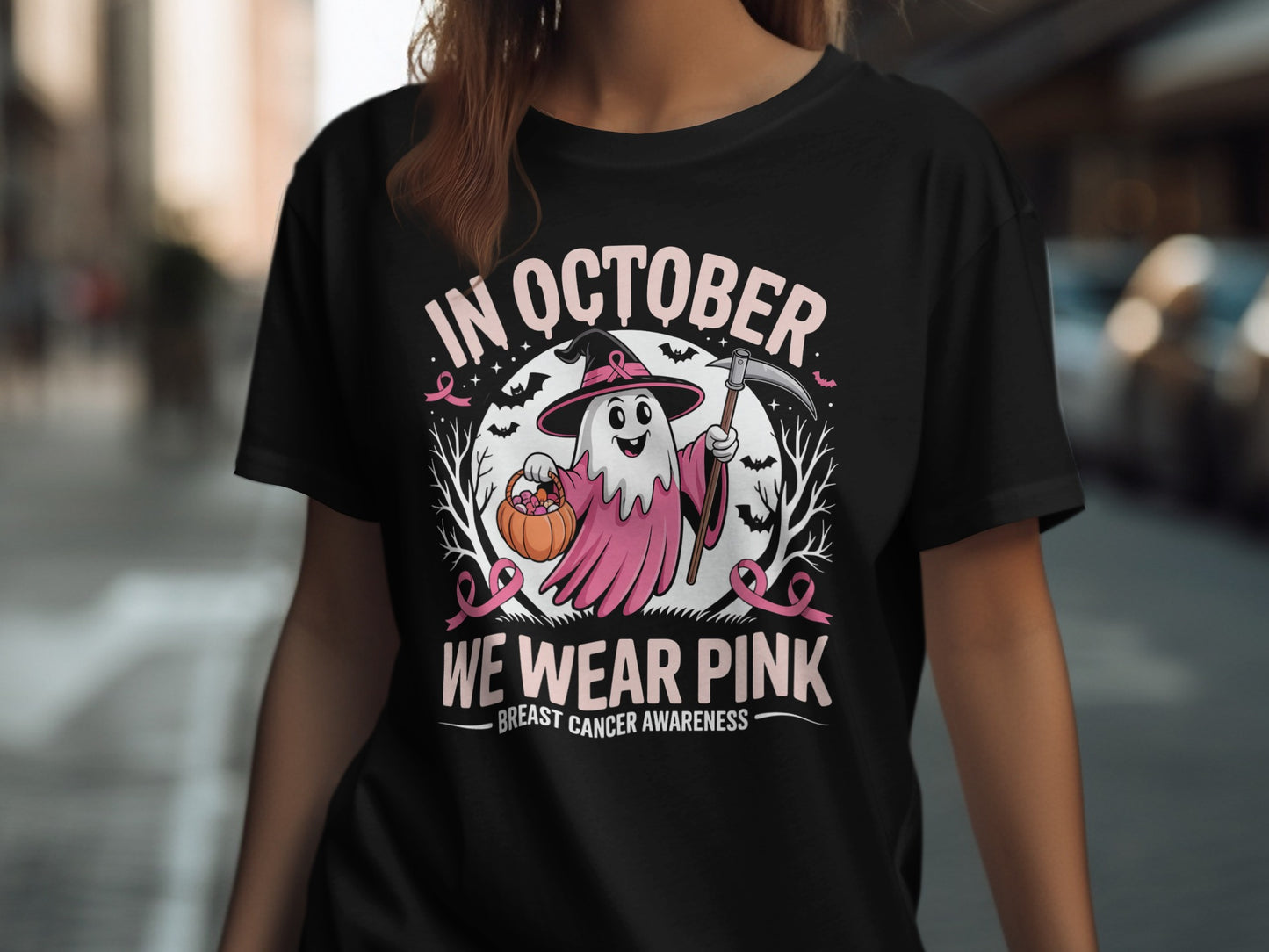 In October We Wear Pink Breast Cancer Awareness product type