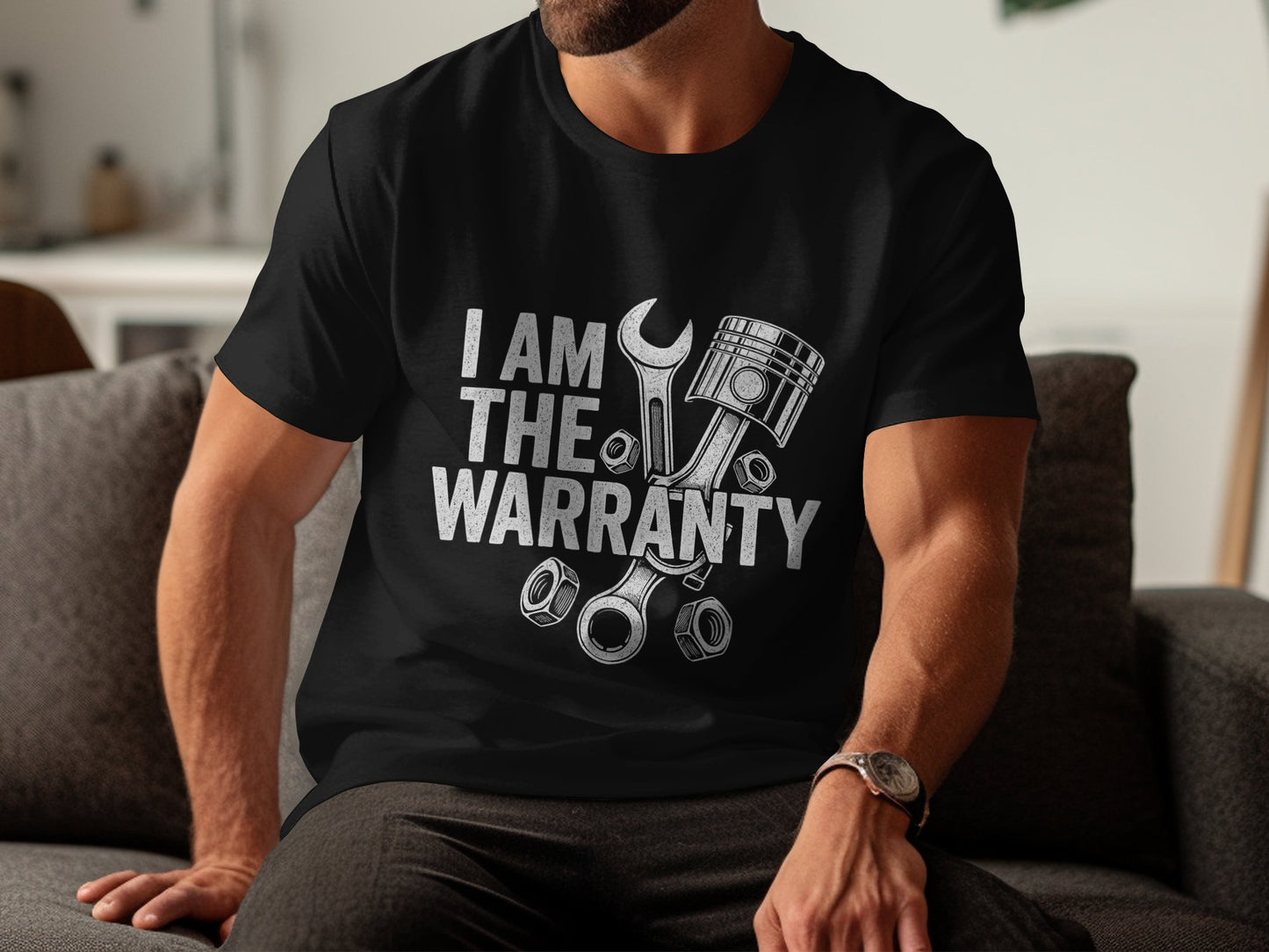 I Am The Warranty Mechanic Graphic T-Shirt product