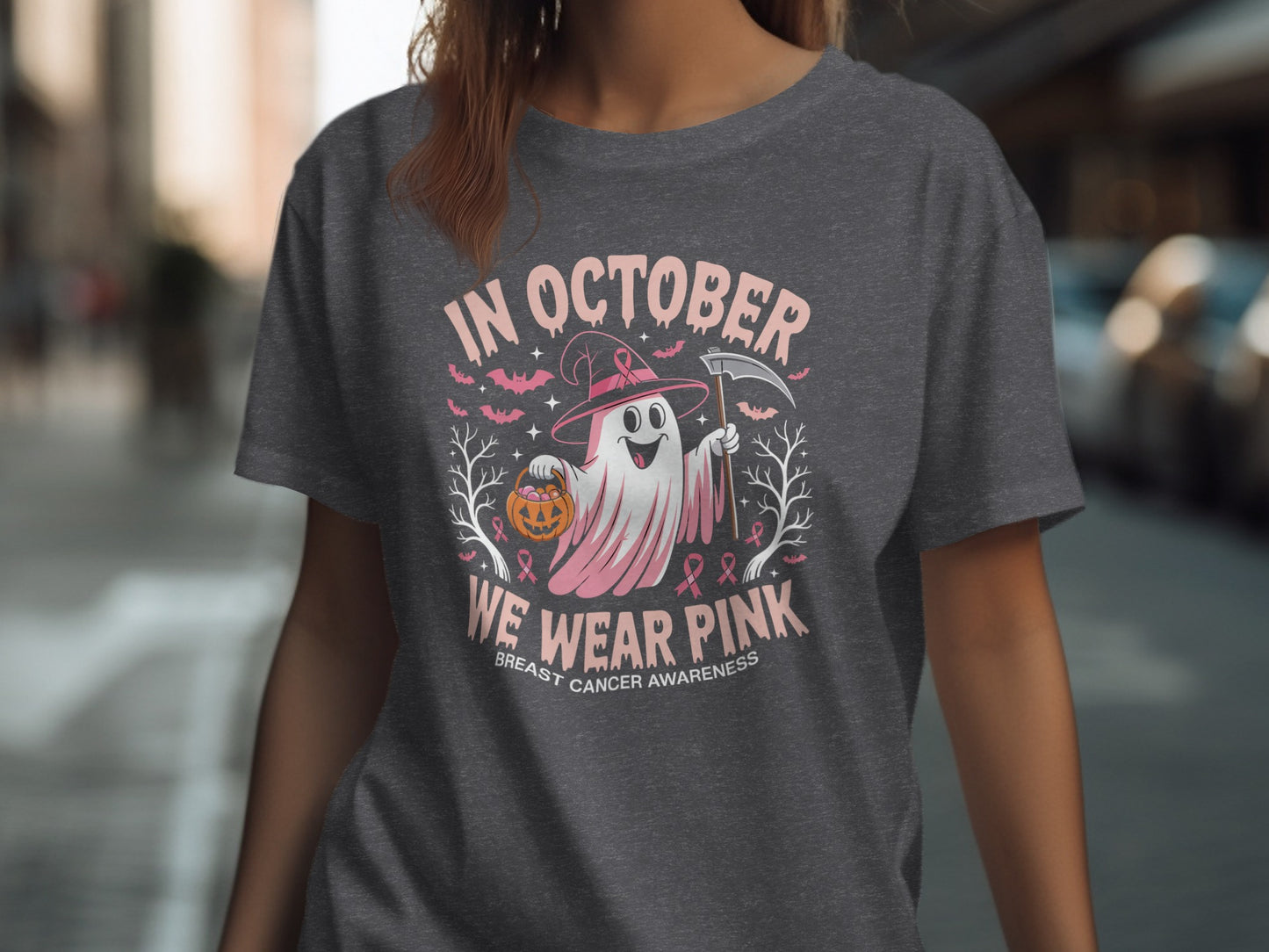In October We Wear Pink Breast Cancer Awareness product type