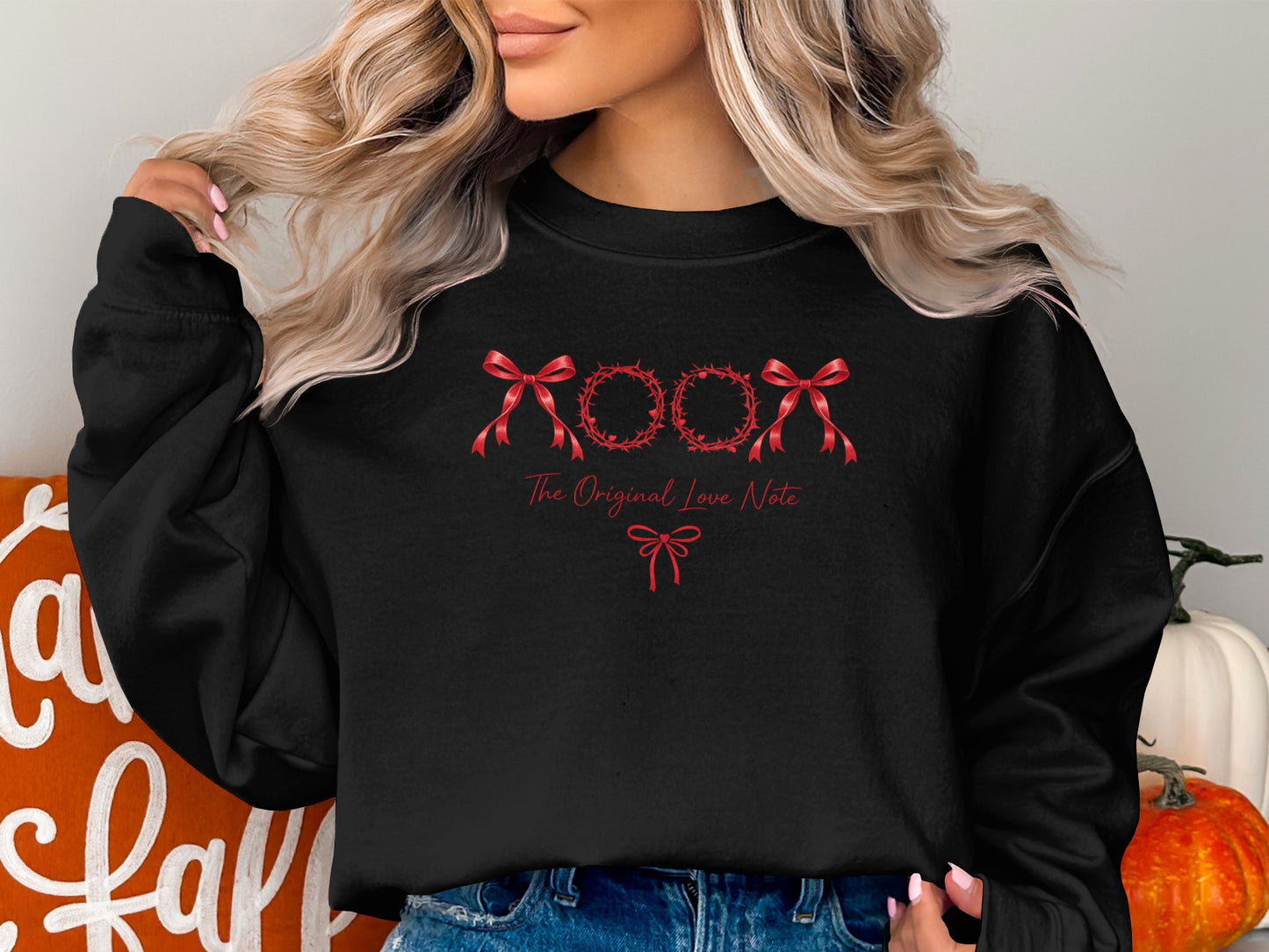 The Original Love Note red bows and wreaths product