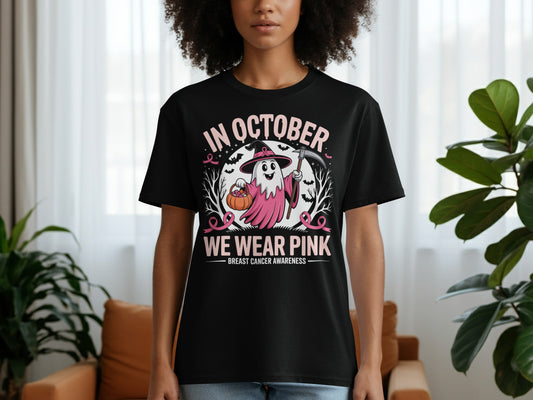 In October We Wear Pink Breast Cancer Awareness product type