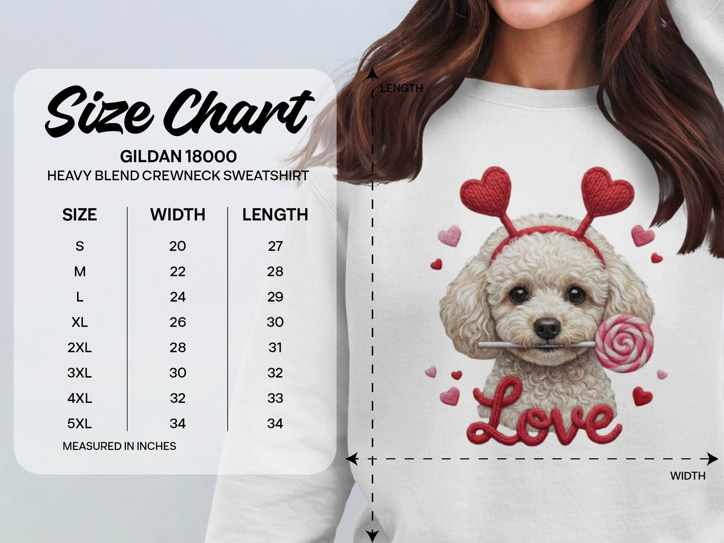Cute Poodle Dog Valentines T-Shirt, Love T-Shirt, Valentines Gift Idea, Valentines Day Shirt, Dog Lover Shirt, Gift for Dog Owners