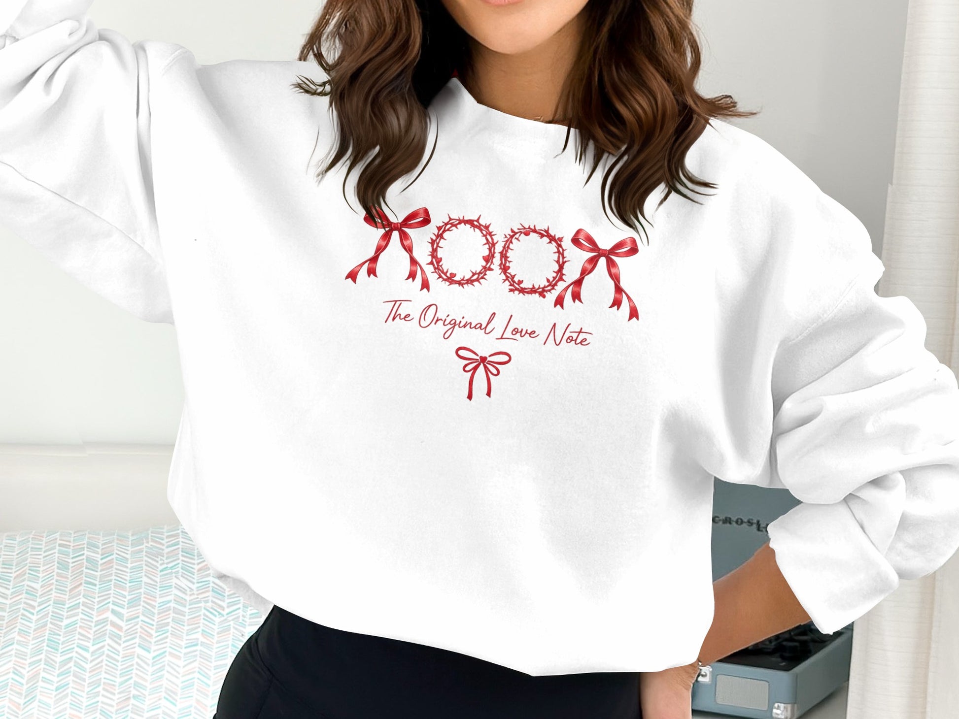 The Original Love Note Sweatshirt Casual Wear Fashion