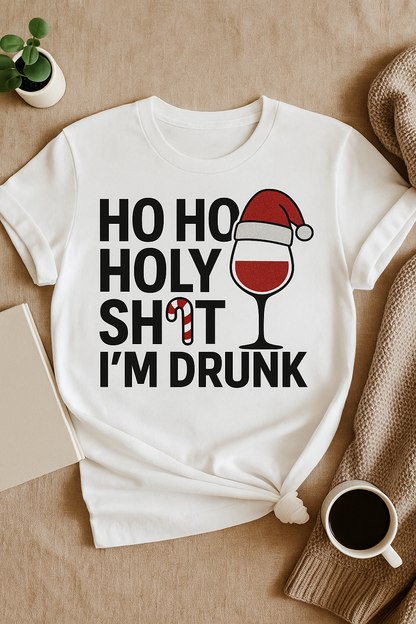 Ho Ho Holy Sh*t I'm Drunk Christmas T-shirt product