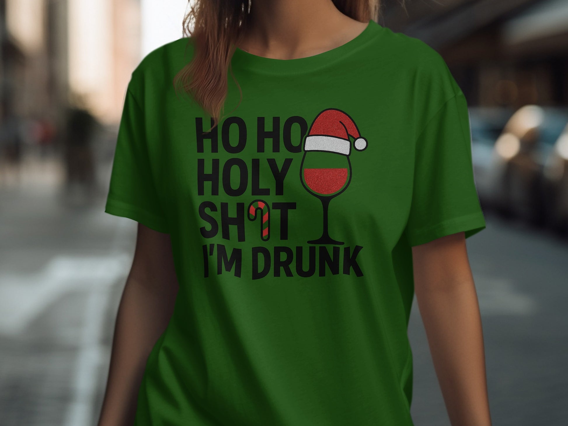 Ho Ho Holy Sh*t I'm Drunk Graphic T-Shirt product