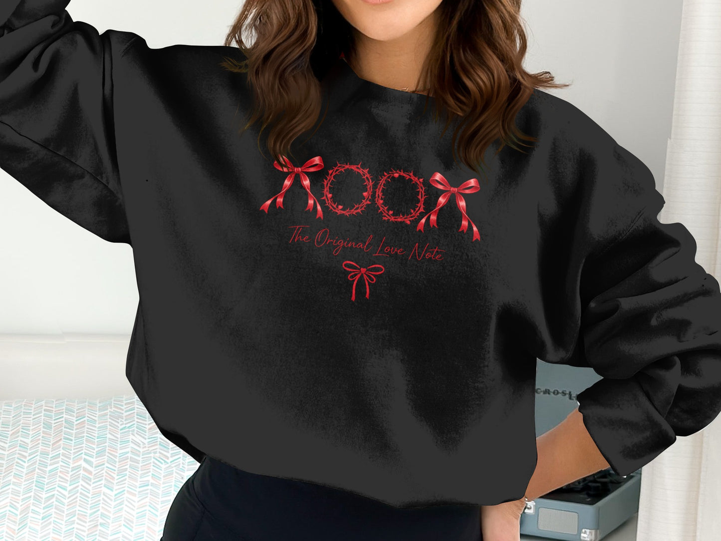 The Original Love Note Graphic Sweatshirt Gift Idea