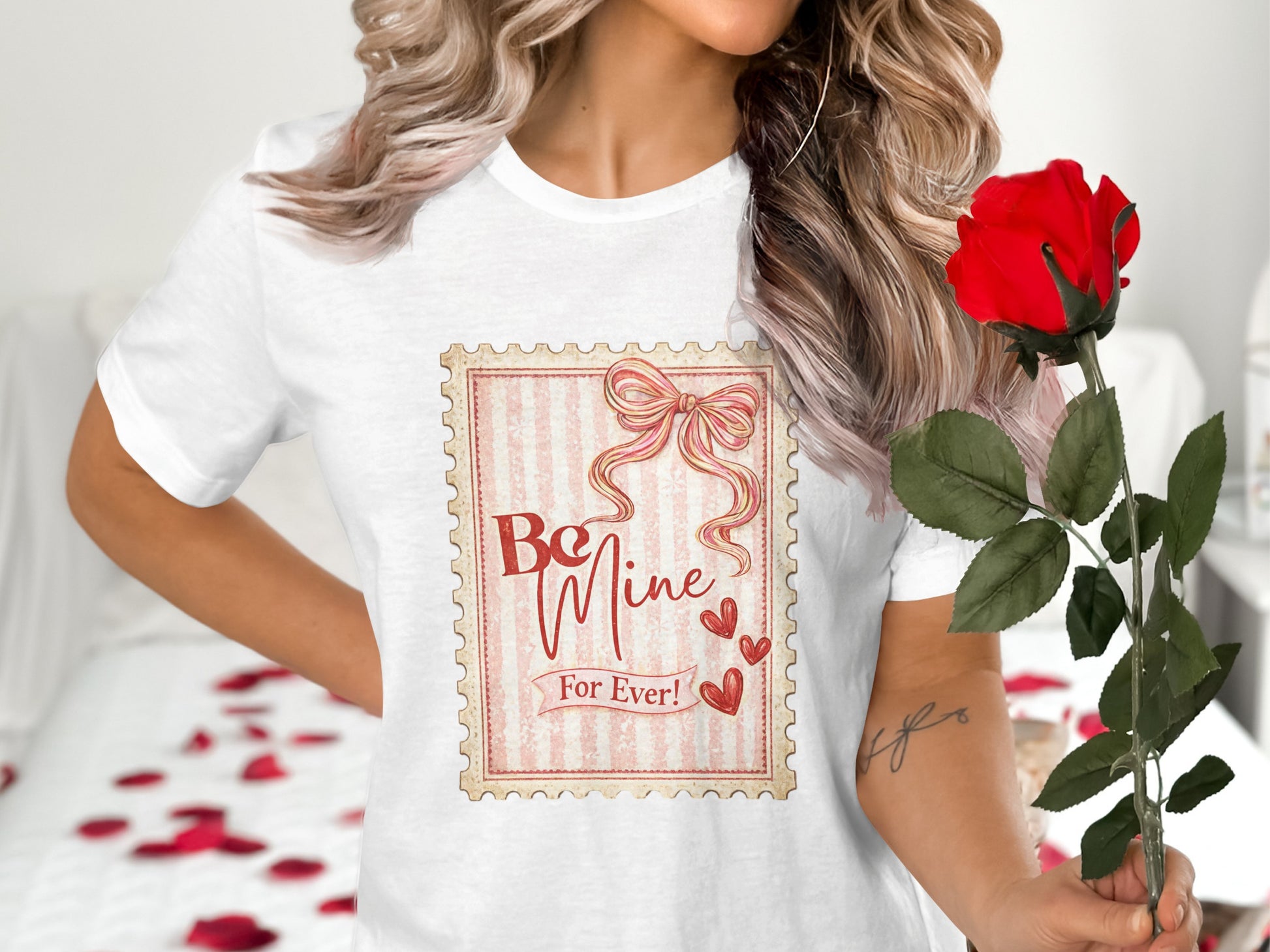 Be Mine For Ever Love Theme Graphic Tee