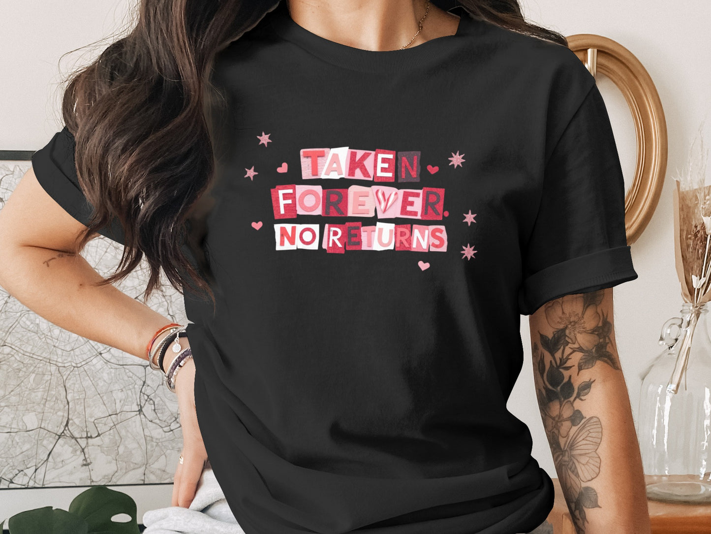 Taken Forever No Returns Statement T-Shirt