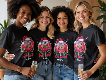 Santas Favorite Hot Mess Graphic Tee product