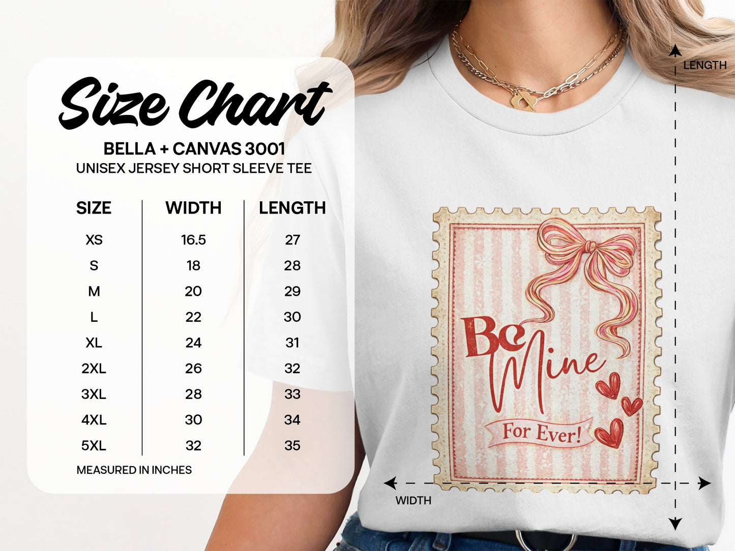 Be Mine For Ever Unisex Jersey Short Sleeve Tee