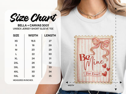 Be Mine For Ever Unisex Jersey Short Sleeve Tee