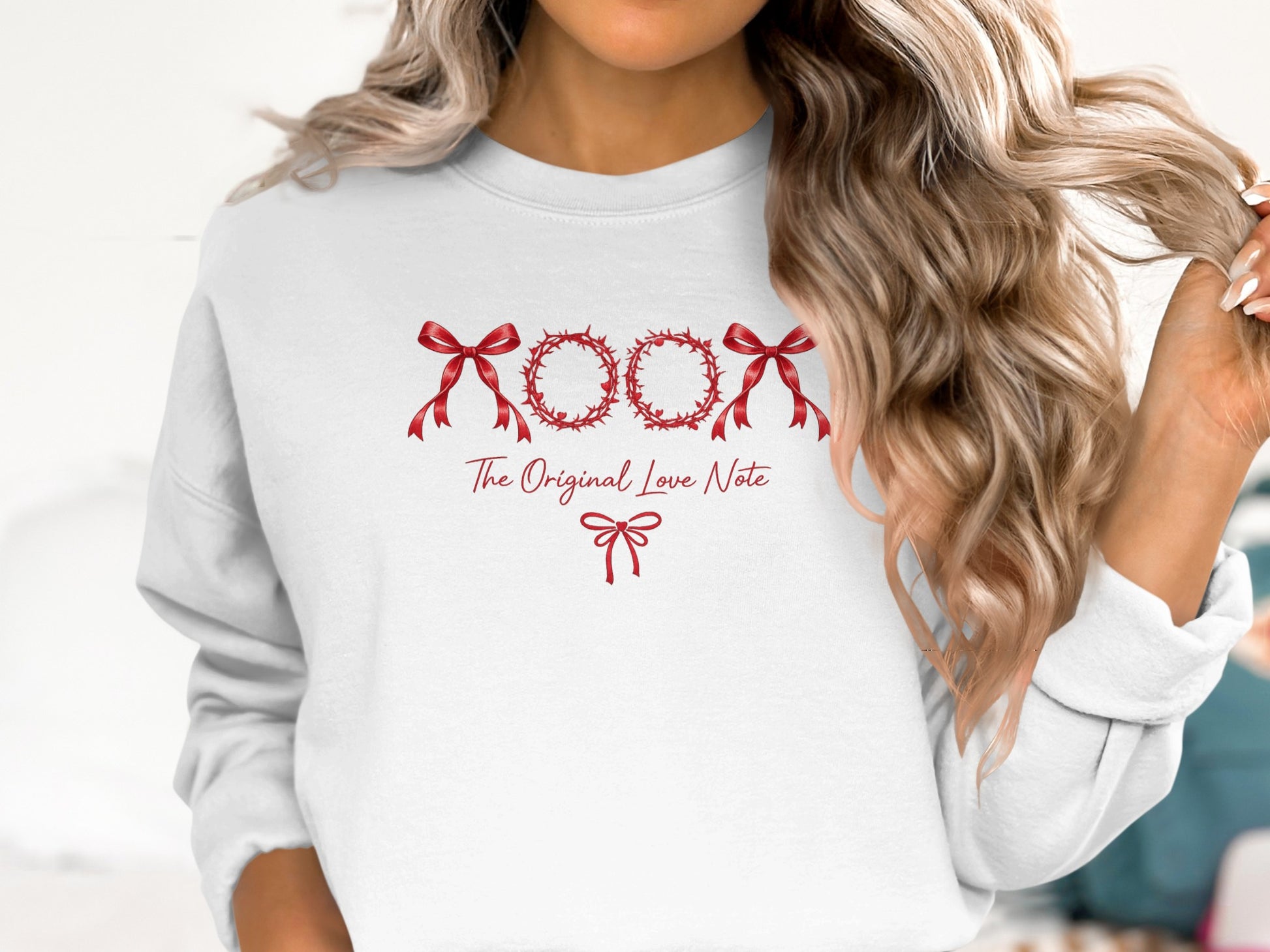 The Original Love Note Sweatshirt Valentine's Gift